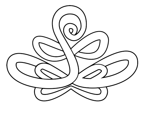 Logo weiß von Lebensdreieck